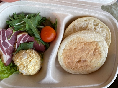 イングリッシュマフィン 湖畔ステイズ庄原