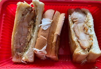 あみ焼きチキンホットサンド コメダ珈琲店