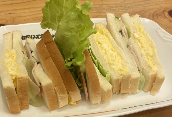 ミックスサンド コメダ珈琲