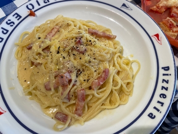 カルボナーラ マリオエスプレッソ