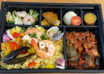 シーフードパエリア弁当 マリオ