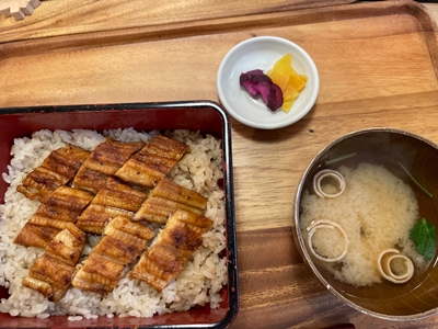 あなご定食 みやじま食堂