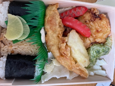 とり天むすび うどん志もの