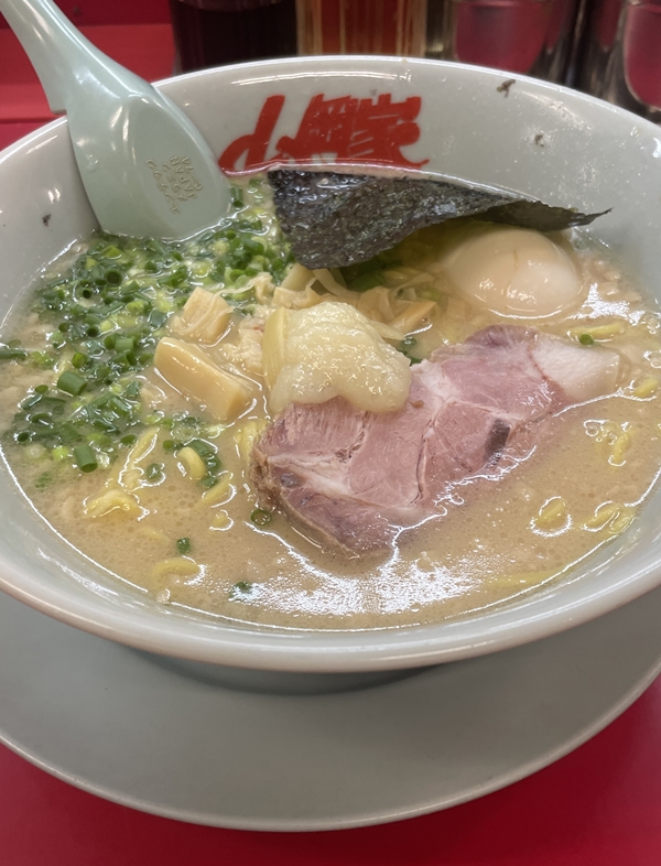 プレミアム塩とんこつ 山岡家